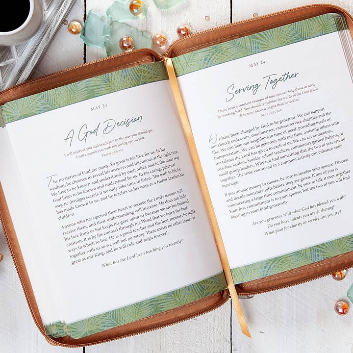 BroadStreet Publishing Group, LLC - Wholesale Book - Adult - Strength for Today for Couples (Zippered Devotional)