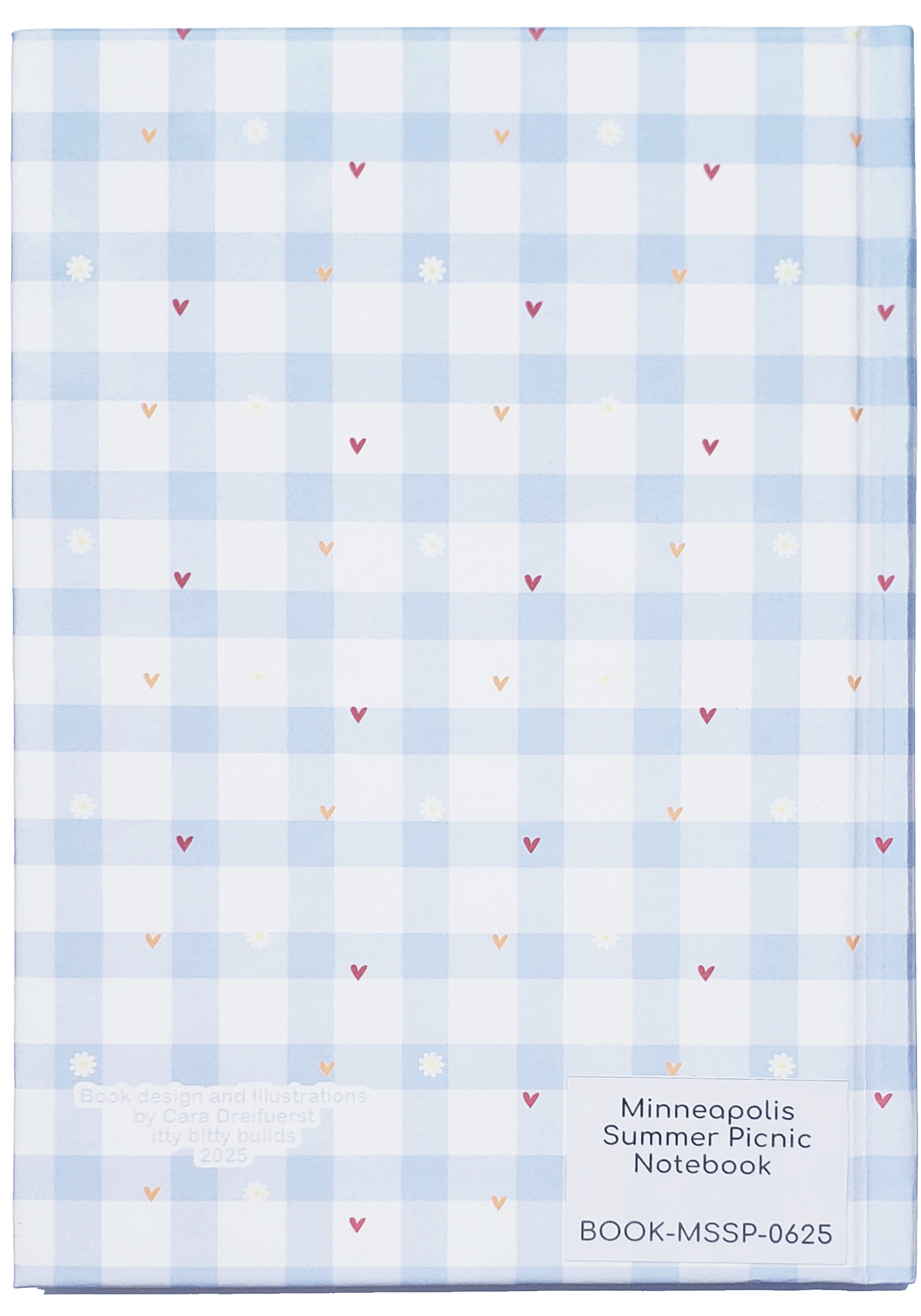 itty bitty builds - Wholesale Notebook - Minneapolis Summer Picnic Notebook1