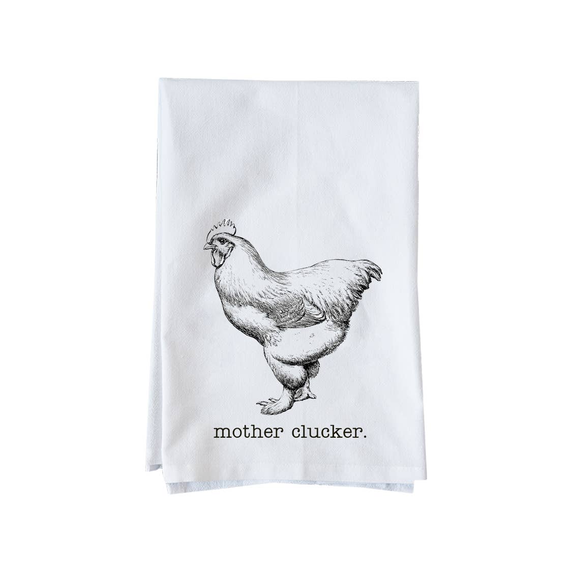 Knollwood Lane - Wholesale Tea Towel - Mother Clucker Kitchen Towel0