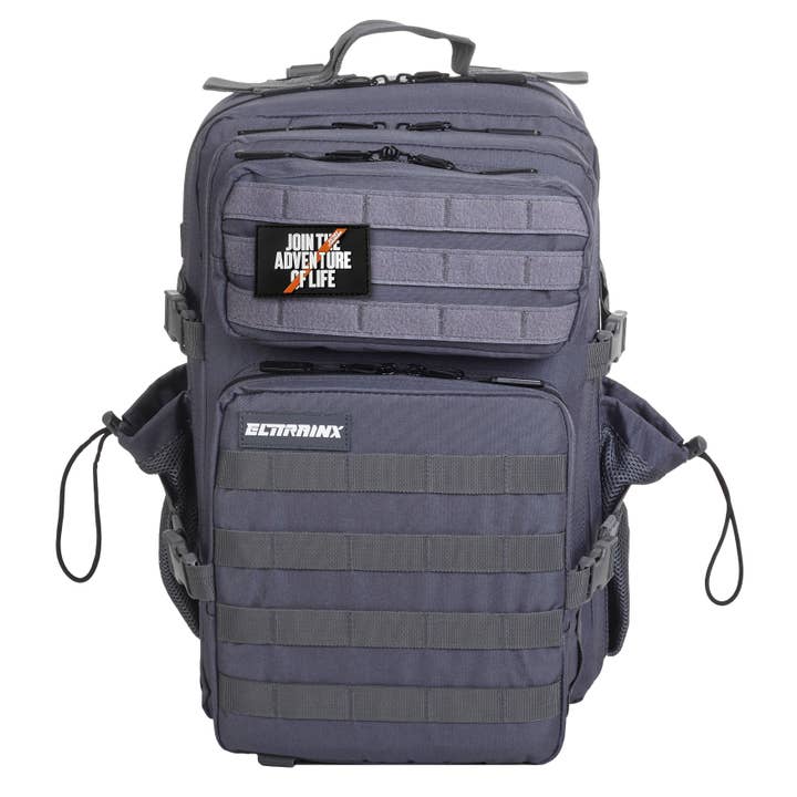 Zaino Tattico V1 All In 45L Grigio per la vendita all'ingrosso da parte di Elitex Training