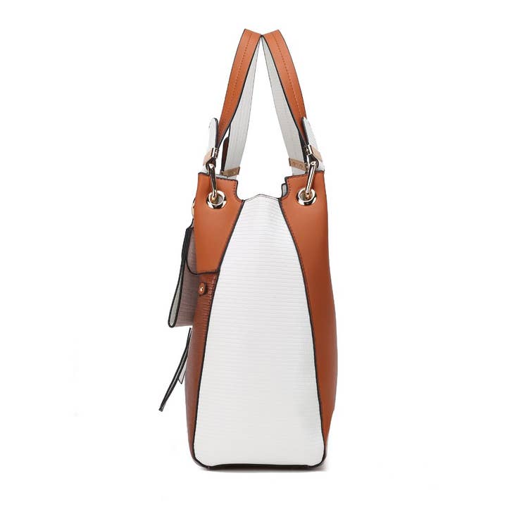 MKF Collection - Wholesale Tote Bag - Women's - Sofia Tote Handbag Vegan Leather Women by Mia K10