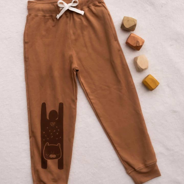 Pima bomuldsbukser med tigerprint for engroshandel hos Melone