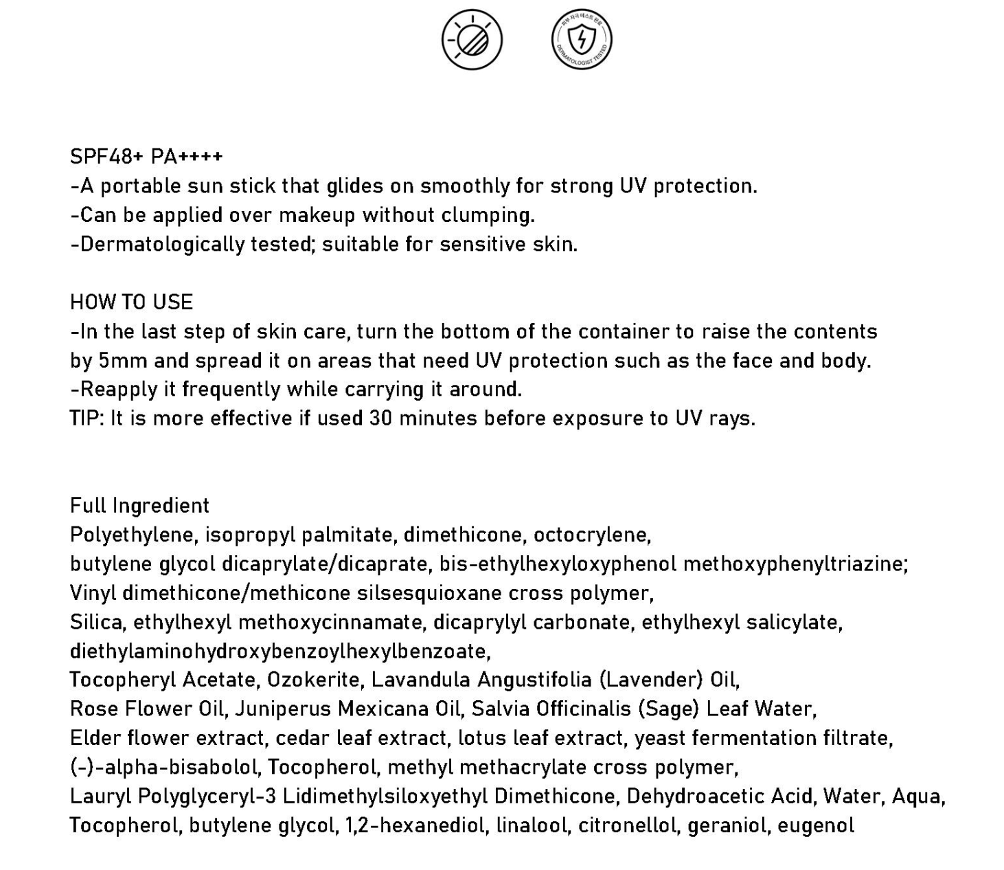 Best Beauty Group - Vente Crèmes solaires - DR JART Every Sun Day Sun Stick SPF Crème solaire pour soins de la peau4