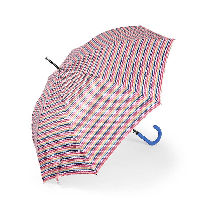 Cuatrogotas - Wholesale Umbrella - Women's - Automatic Umbrella Ethnic Stripes, 3 colors. Ref-9263