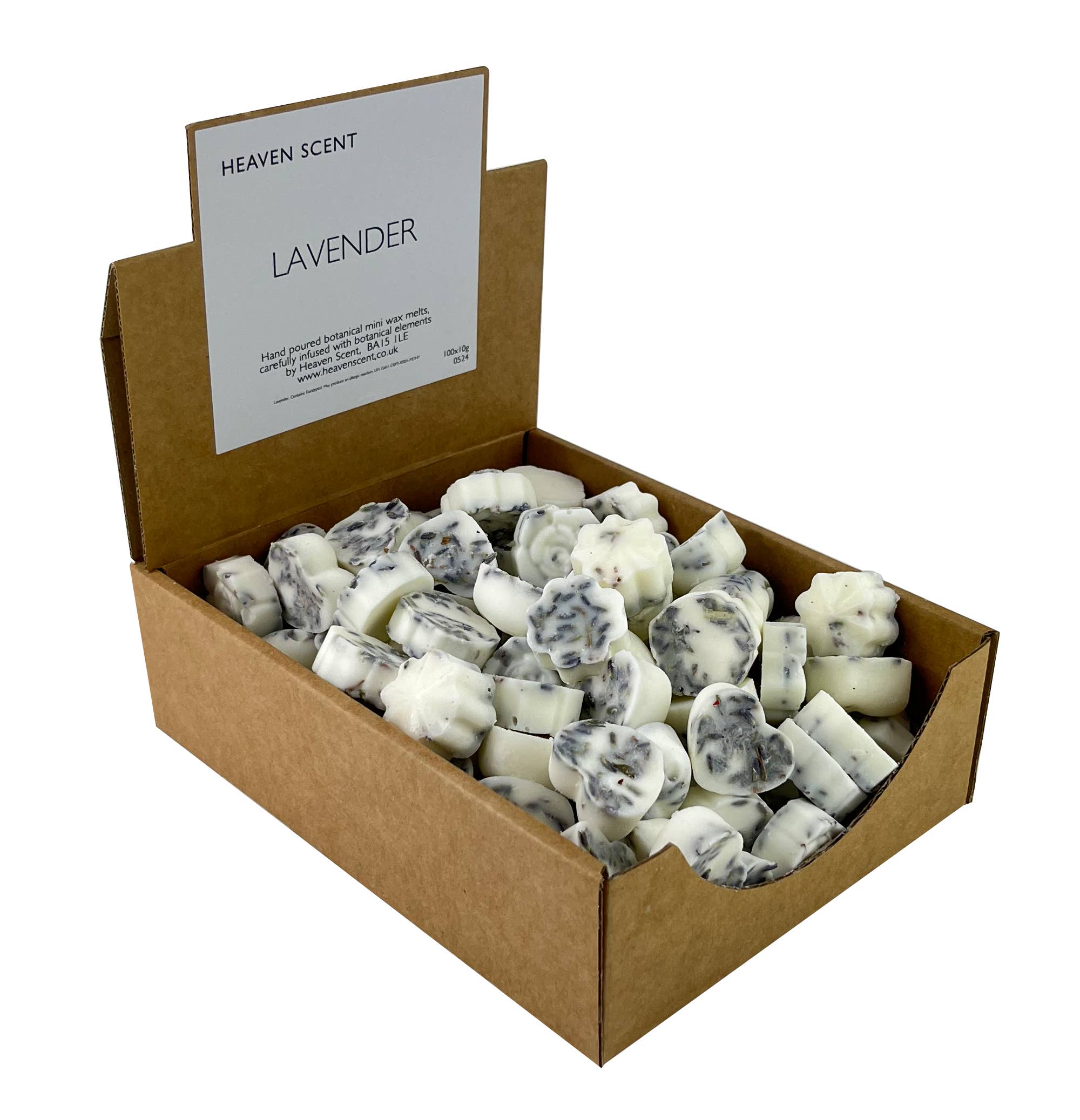 Heaven Scent Incense Ltd - Wholesale Wax Melt - Botanical Mini Wax Melts 600g Box - approx 1004