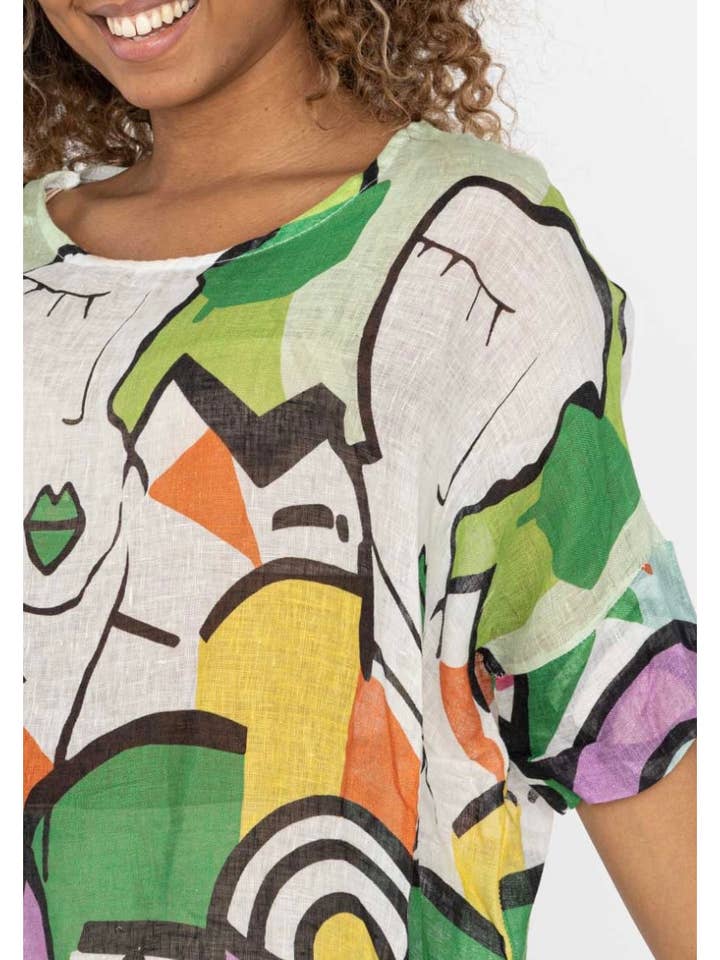 LINEN & COTTON HOUSE – wholesale Tunic – Women’s – LALA 5938 LINEN TUNIC5