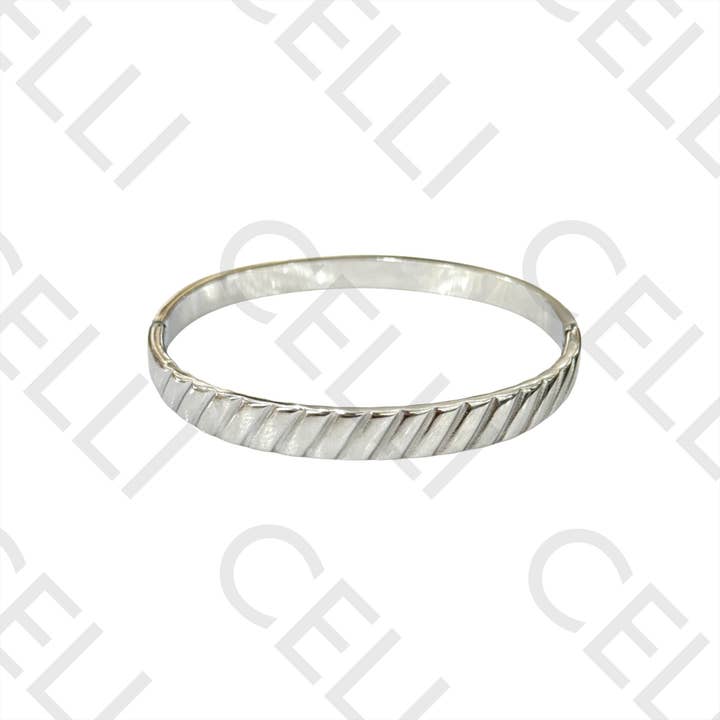 Celli Biju - Wholesale Cuff Bracelet - Steel Bracelet - crafted1