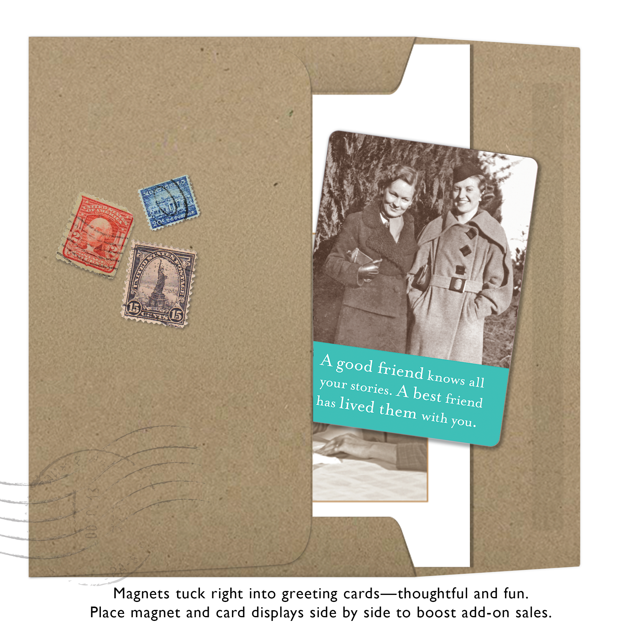 Shannon Martin Design - Wholesale Magnet - Best Friend Magnet1