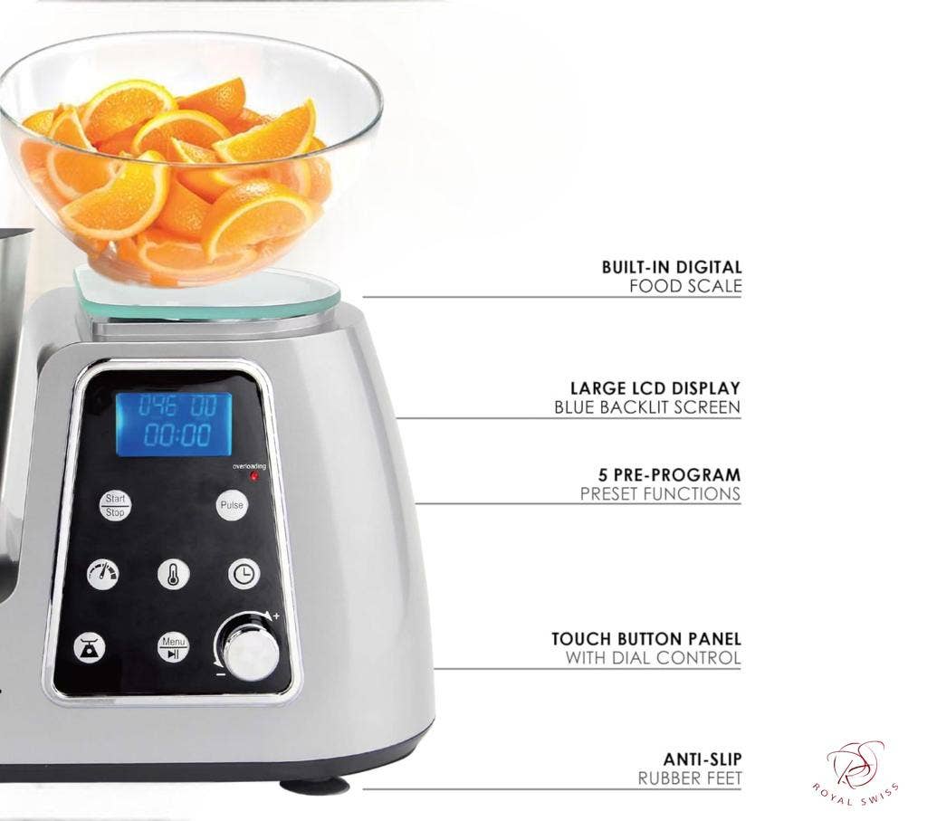Royal Swiss - Wholesale Keukenapparaat - Multifunctionele robot - Thermo Cooker9