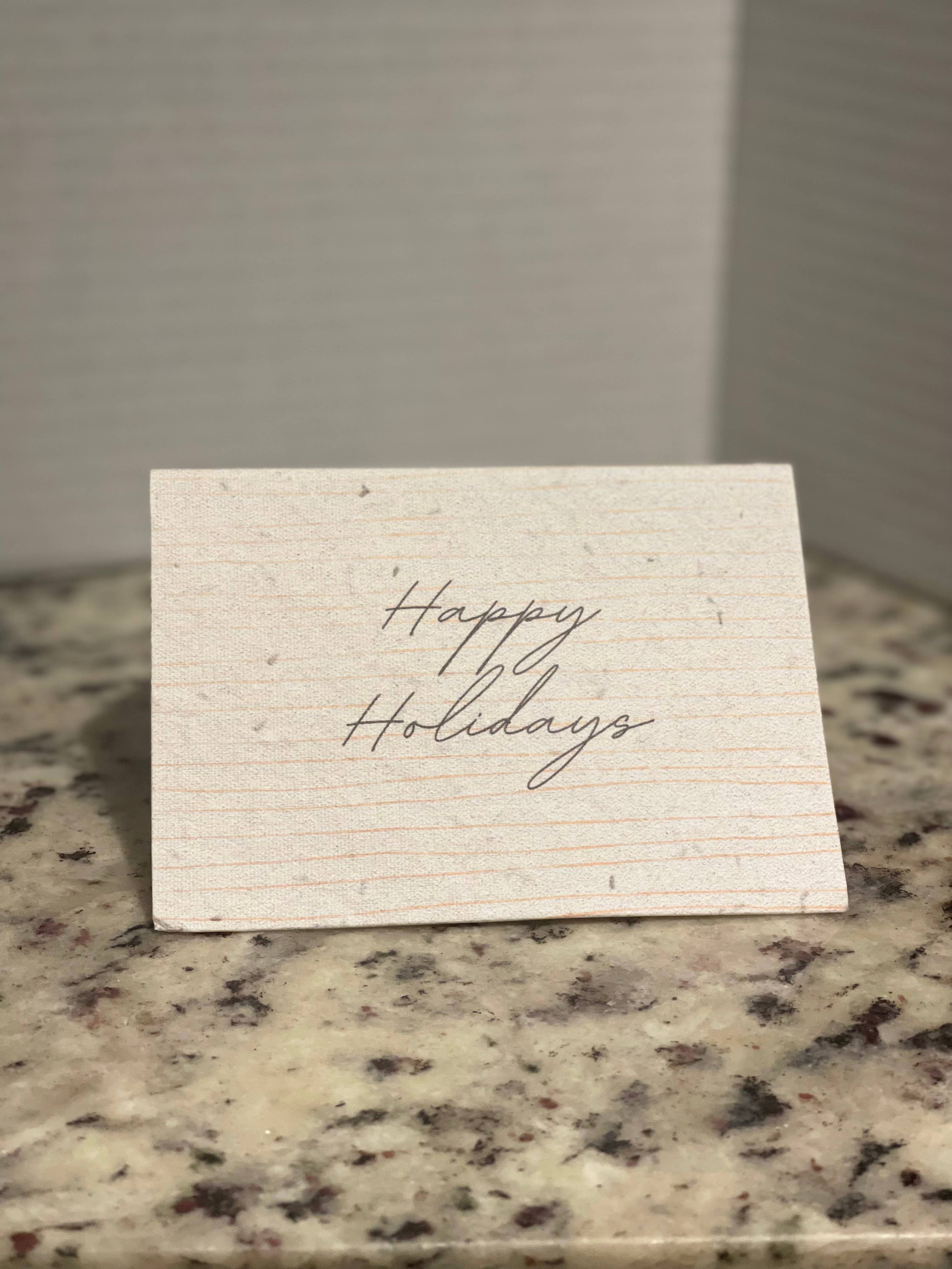 Granny B's Holiday Depot - Wholesale Christmas Card - Plantable Christmas Cards7