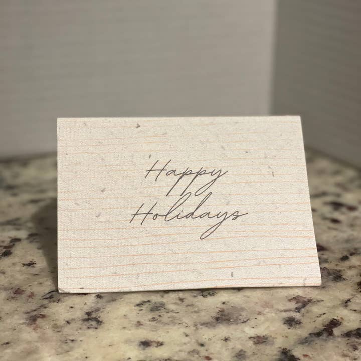 Granny B's Holiday Depot - Wholesale Christmas Card - Plantable Christmas Cards7