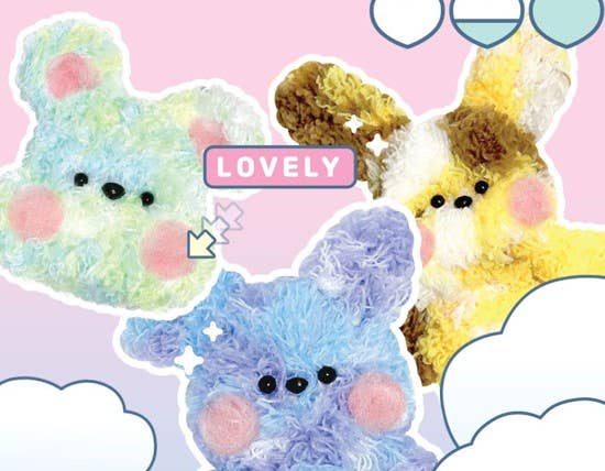 K-Wonderland – wholesale DIY craft kit – MORU Bow Doll DIY Kit / Easy & Simple5