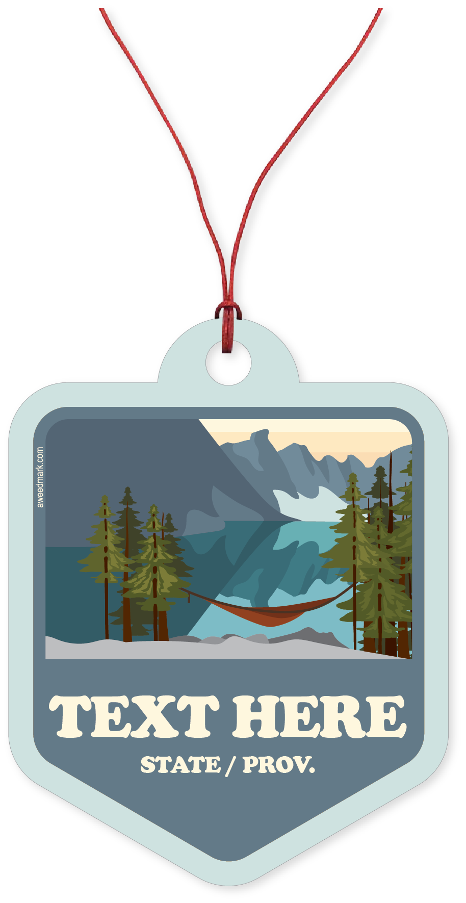 Morris Magnets – wholesale Ornament – Ornament - AW Hammock Badge0