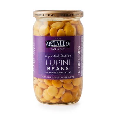 Imported Lupini Beans (25.4 oz.) for wholesale by Delallo
