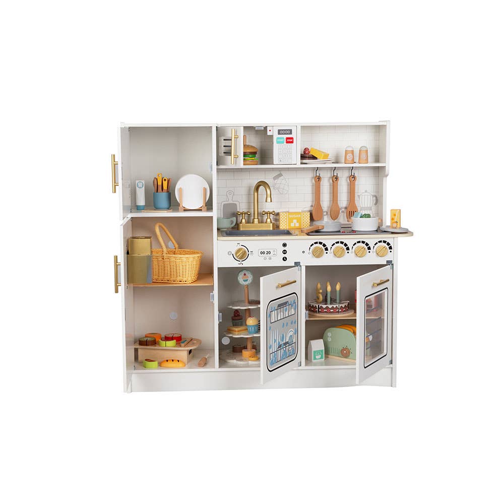 AJ Aguiar - Wholesale Toy Set - Kids - Super Deluxe Kitchen Set Madeira 13 Pcs 3+1