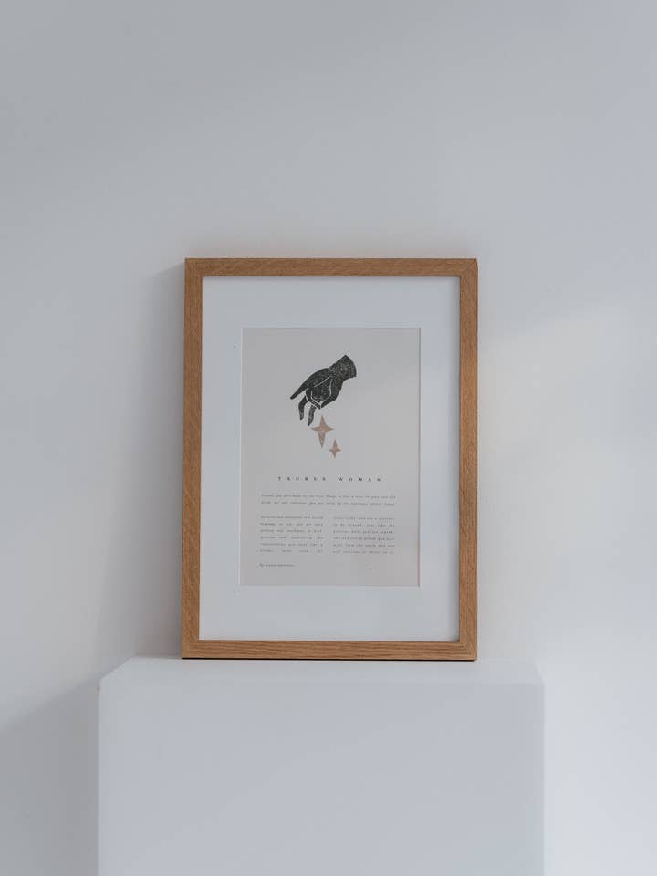 Taurus Print for wholesale by Sunday Valentine