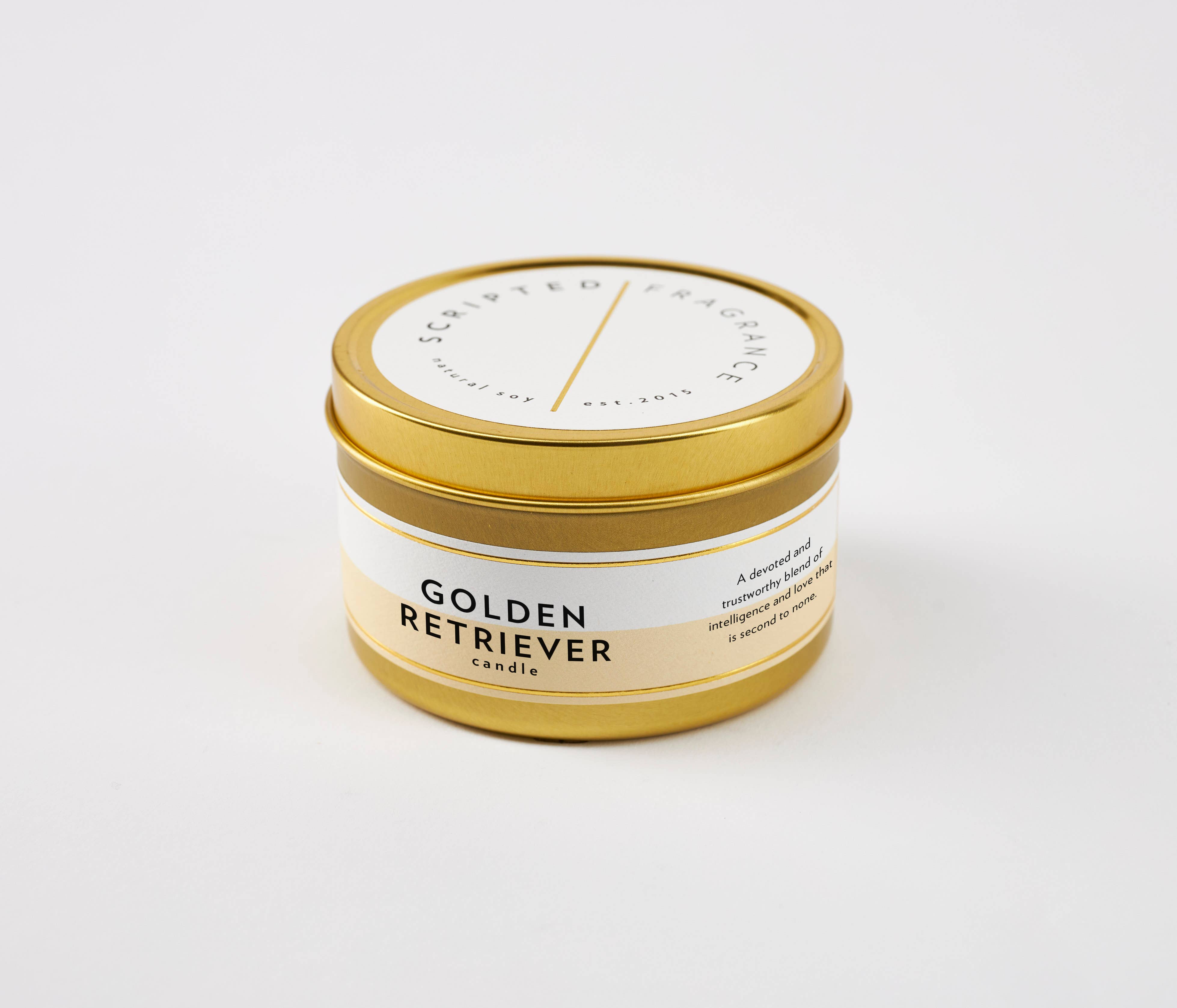 Scripted Fragrance - Vendita all'ingrosso Candela in vasetto - Candela di soia Golden Retriever Dog Breed5