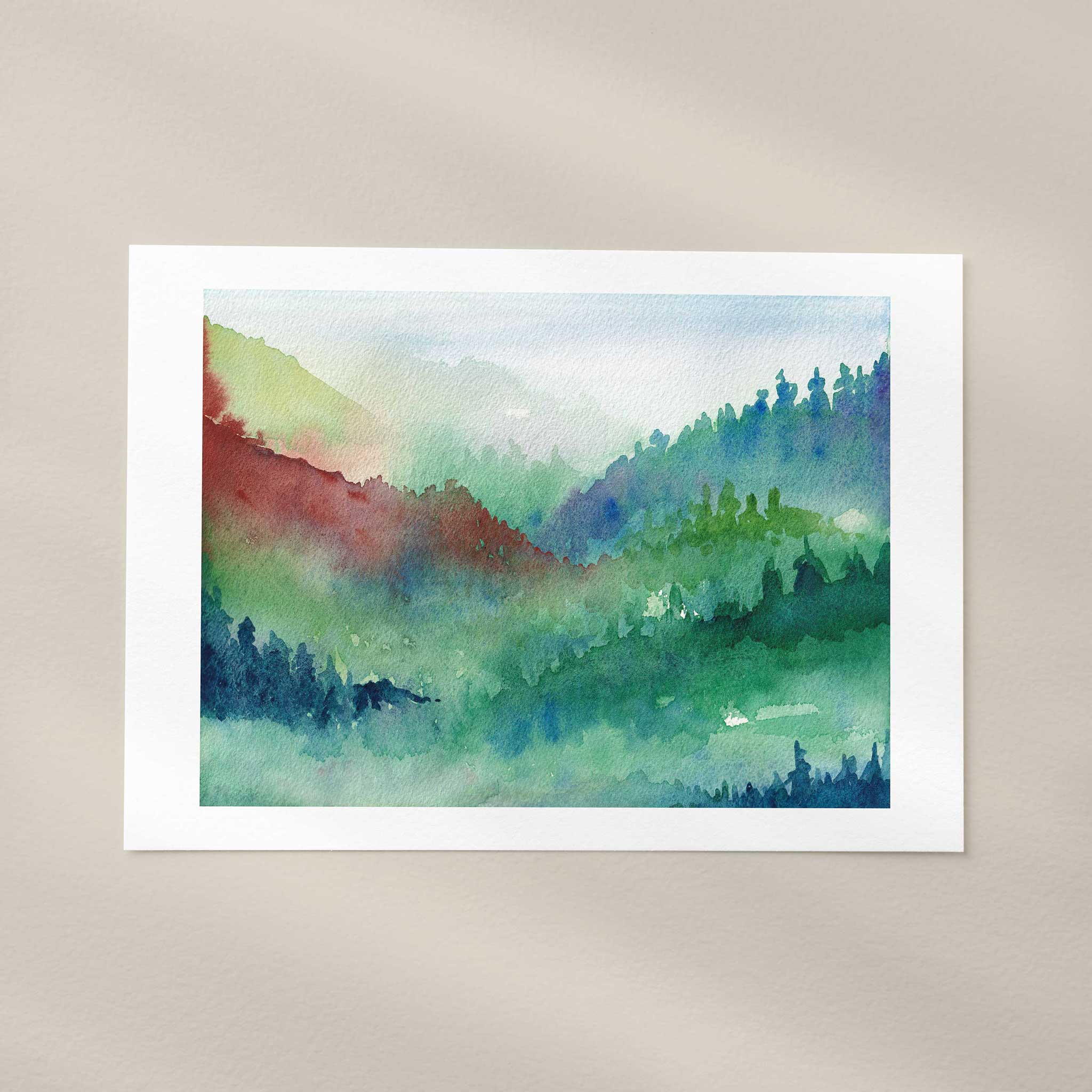 Jenny Vellacott - Wholesale Art Print - Lake District Print of Lake District Scenic Art Print Lakes5