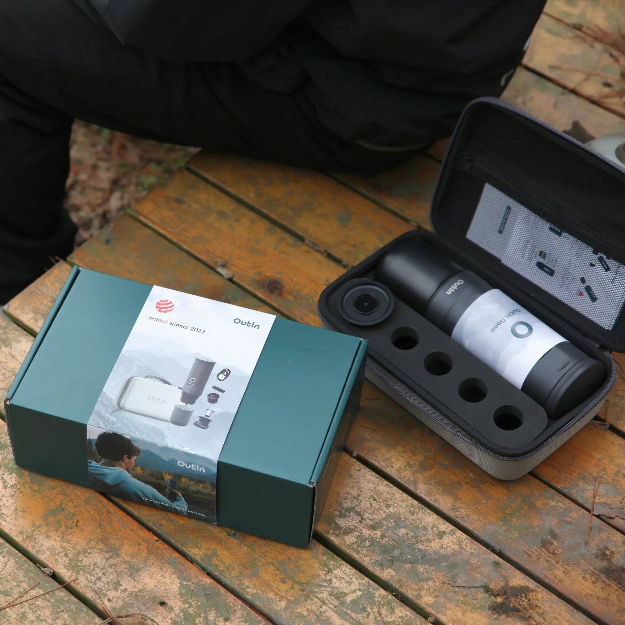 Outin - Wholesale Espresso Maker - Traveler Espresso Gift Set (Space Grey)4