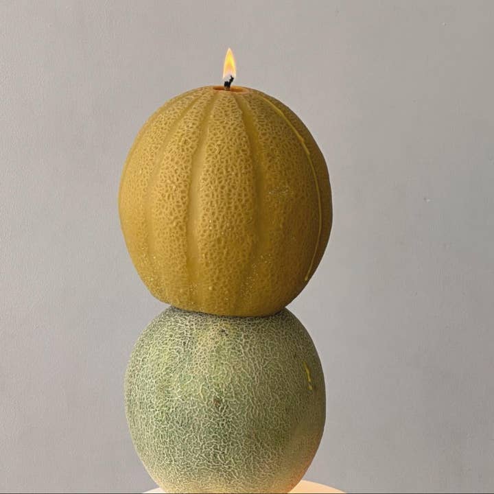 Cantaloupe Melon Candle for wholesale by Scandles