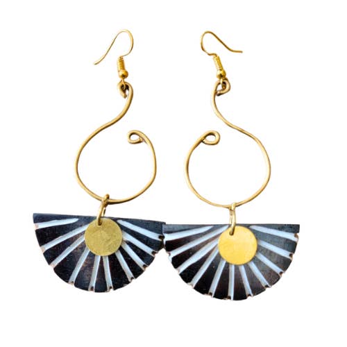 Ndege Earrings for wholesale by The Afropolitan Shop