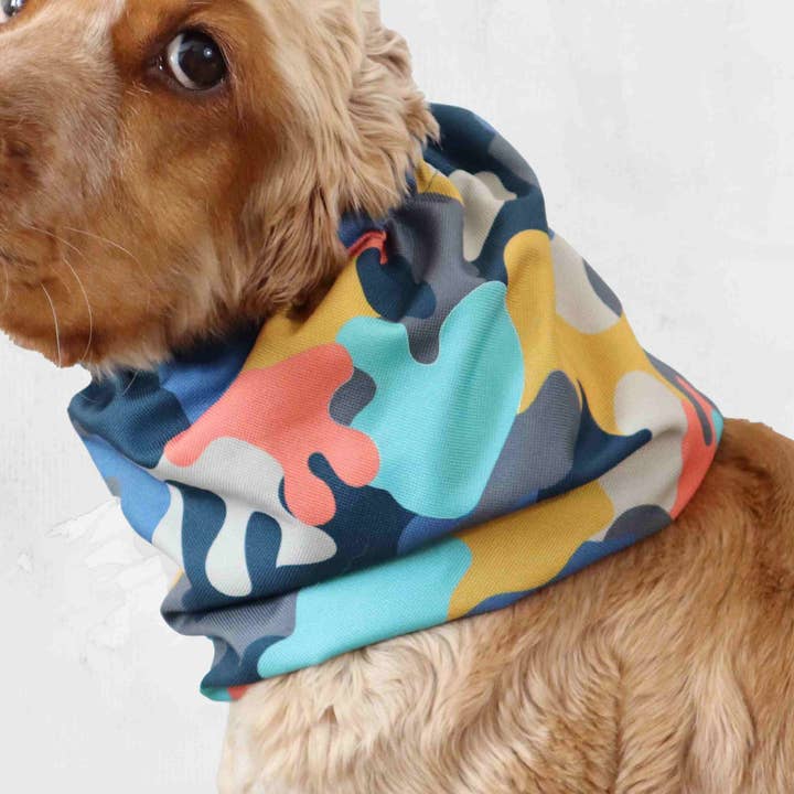 Wasserdichter Hundeschal | Wunderland-Tarnmuster für den Großhandel von Distinguish Me