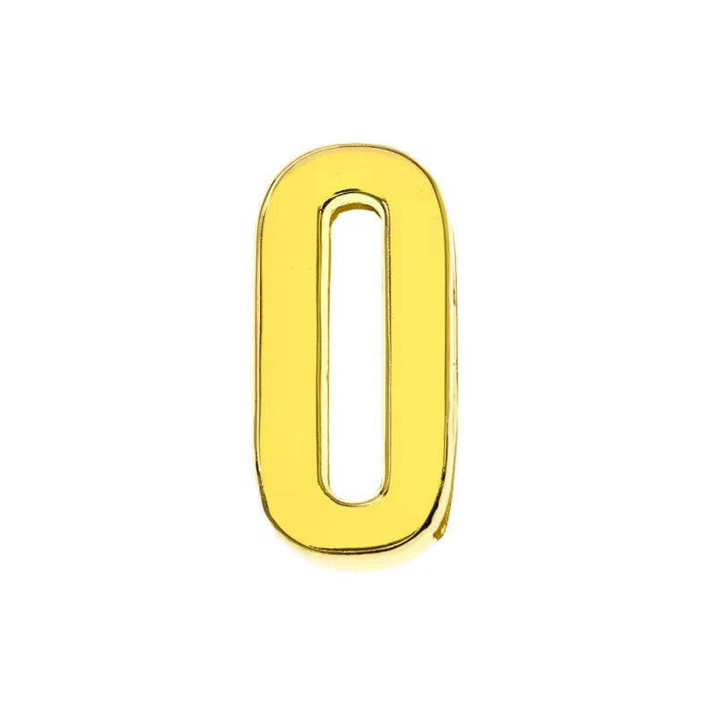 Deep South Originals Inc. - Wholesale Scarf Clip - Women's - Large Slide Letters - 14k Gold Plated Stainless Steel14