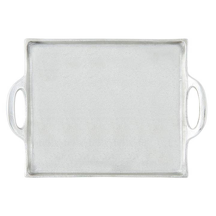 Santa Barbara Design Studio by Creative Brands - Wholesale Serving Tray - Aluminum Tray - Small - Silver