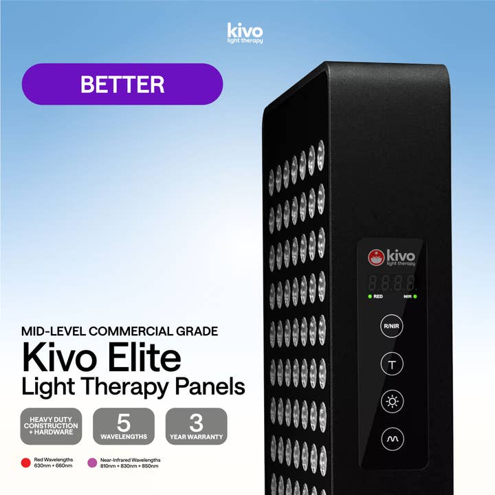 Kivo Elite Panels: Mid-Range Commercial Grade Light Therapy Panels for wholesale by Kivo Red Light Therapy