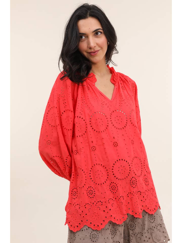 LÉA & LUC - Wholesale Blouse - Women's - 100% Cotton Blouse REF. 121687