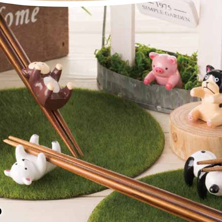 Focus America Corp. Wholesale - Wholesale Chopsticks - Animal Chopstick Rest Set / Dog4