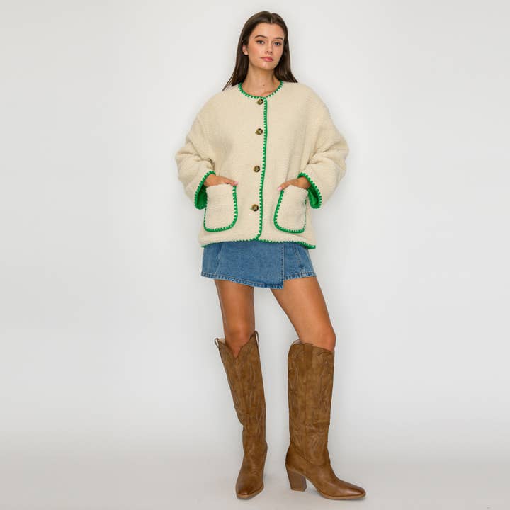 LoveWednesday - Wholesale Jacket - Women's - Frost & Clover Jacket - LWJ11656