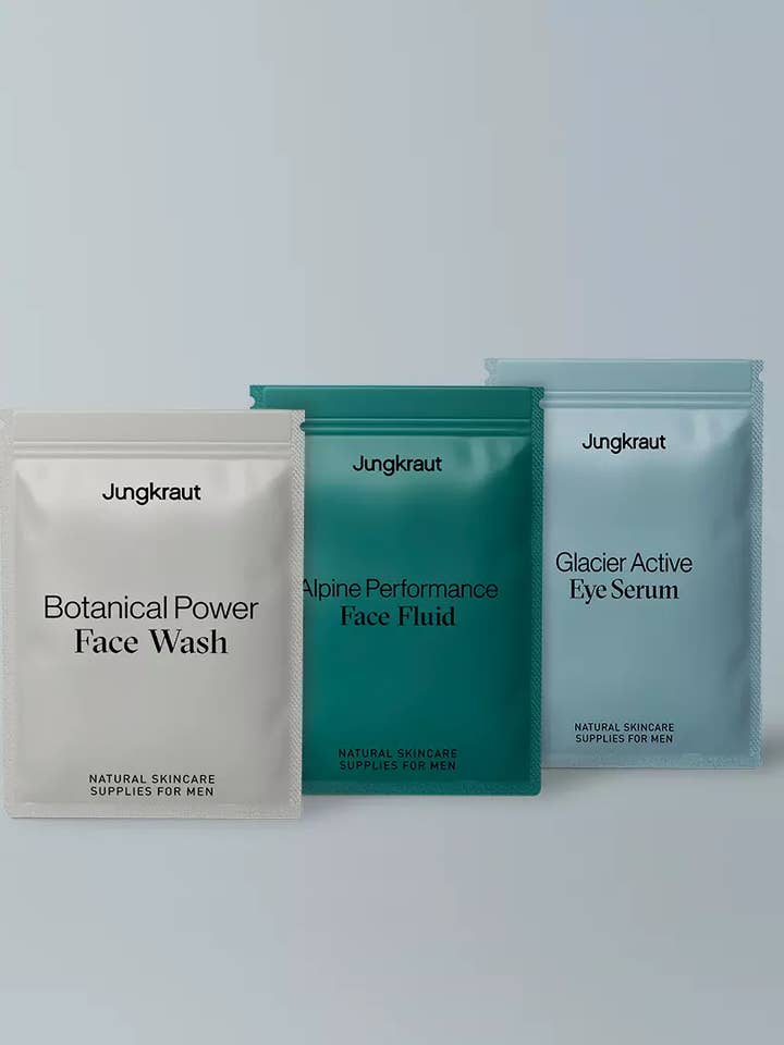 Skincare Supplies Sample Collection für den Großhandel von Jungkraut