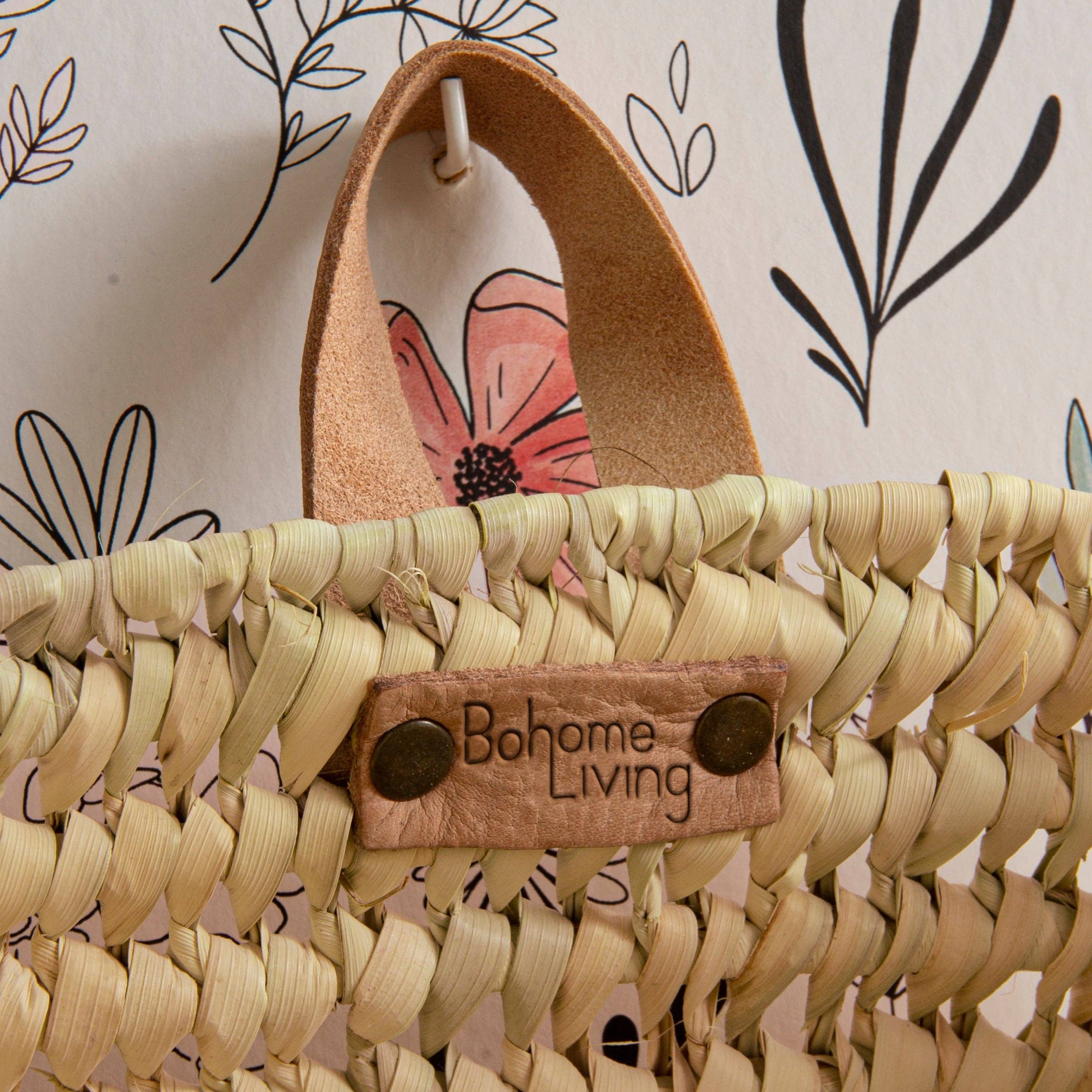 Bohome Living – Cesta por atacado – Cesto suspenso mini retangular4