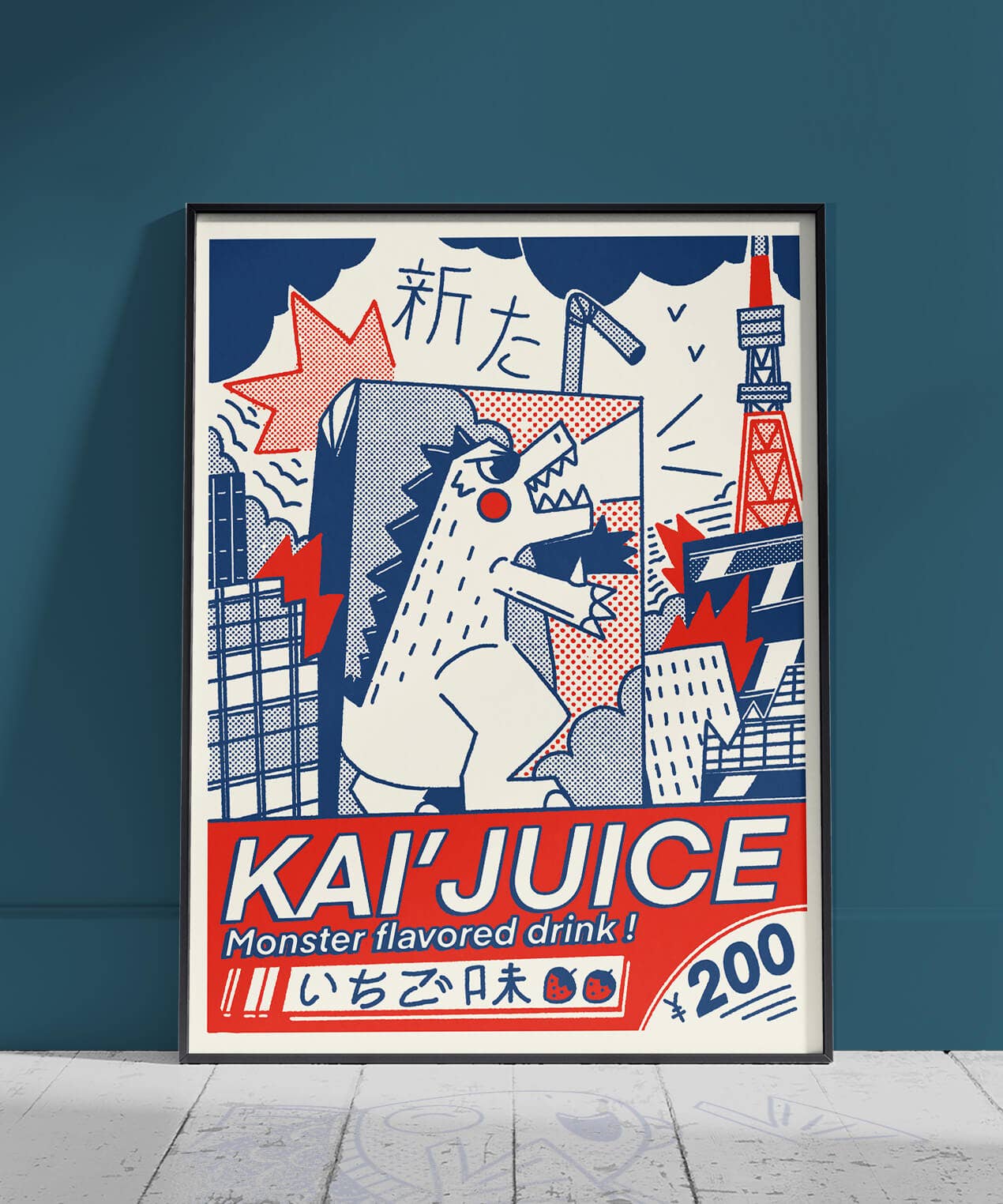 Burokanto - Wholesale Poster - Kaijuice Godzilla