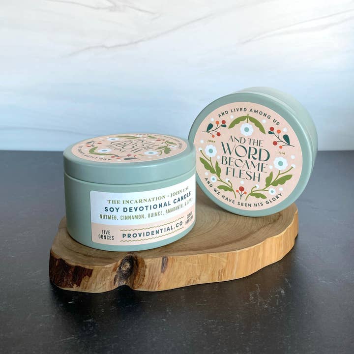 Providential Co. - Wholesale Travel Candles - Scripture-Inspired Candle Tins1