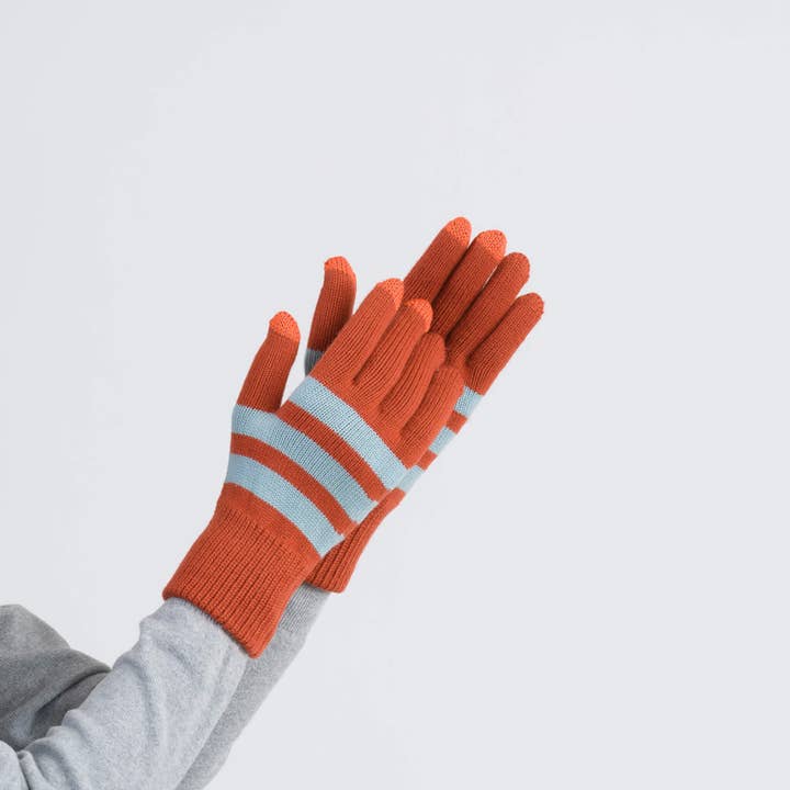 VERLOOP | knits - Wholesale Gloves - Women's - Stripe Touchscreen Gloves8