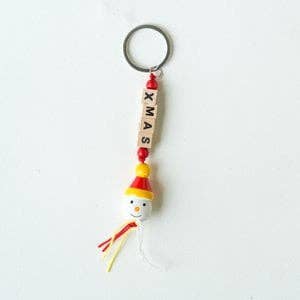 Jul Snemand nøglering for engroshandel hos Sidedish Cards