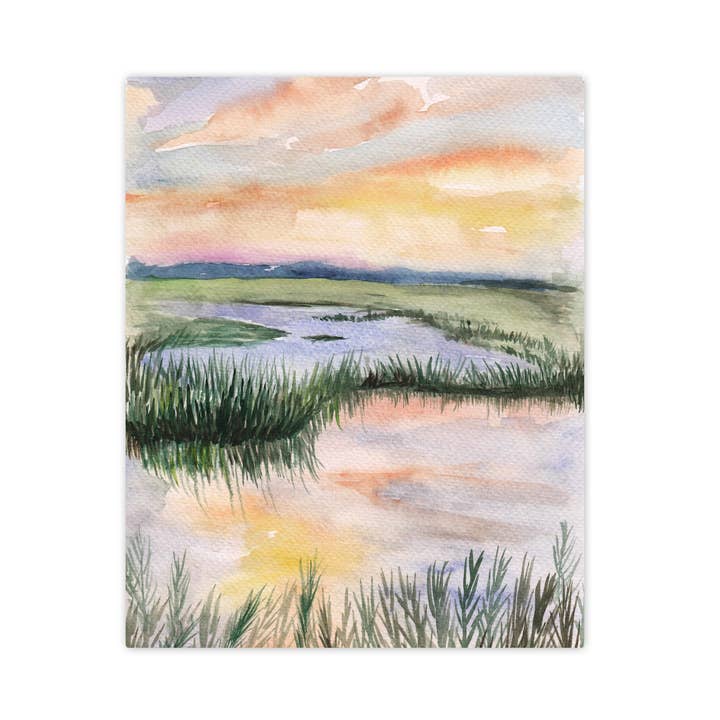 Lámina artística Marsh No. 6 para venta al por mayor de MALWEST design