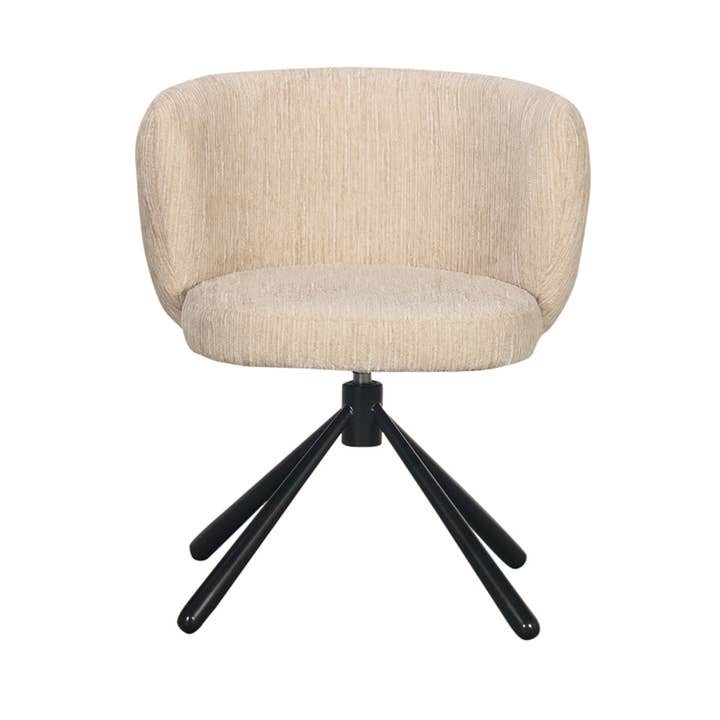 Pole To Pole - Wholesale Chair - Shell Rotating Chair Natural3