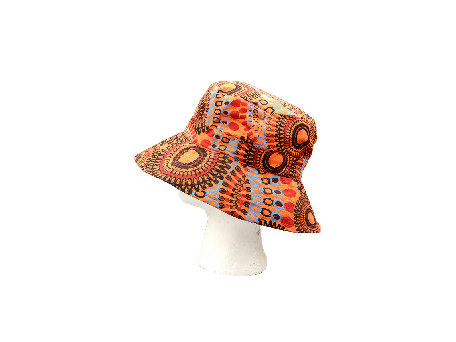 Gypsy Rose – wholesale Bucket hat – Women's – Psychedelic Print Hat - Ideal for Music Festivals