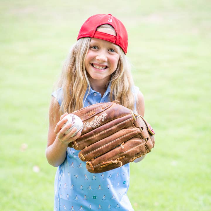 BlueQuail Clothing Co. - Wholesale Dress - Kids - Batter Up Polo Sleeveless Dress