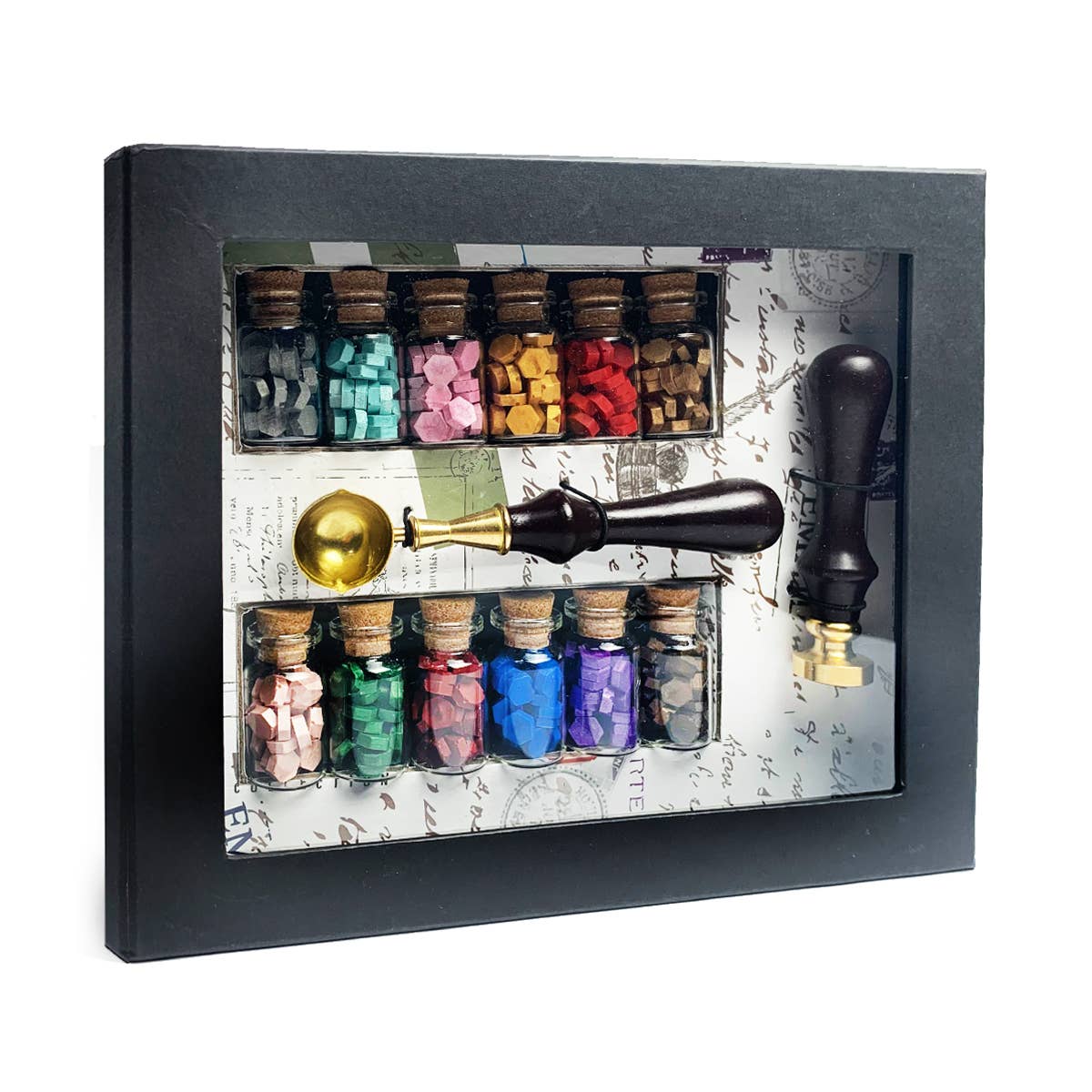 Freund Mayer & Co. - Wholesale Sealing Wax - Wax Seal Bead & Stamper Kit Deluxe13