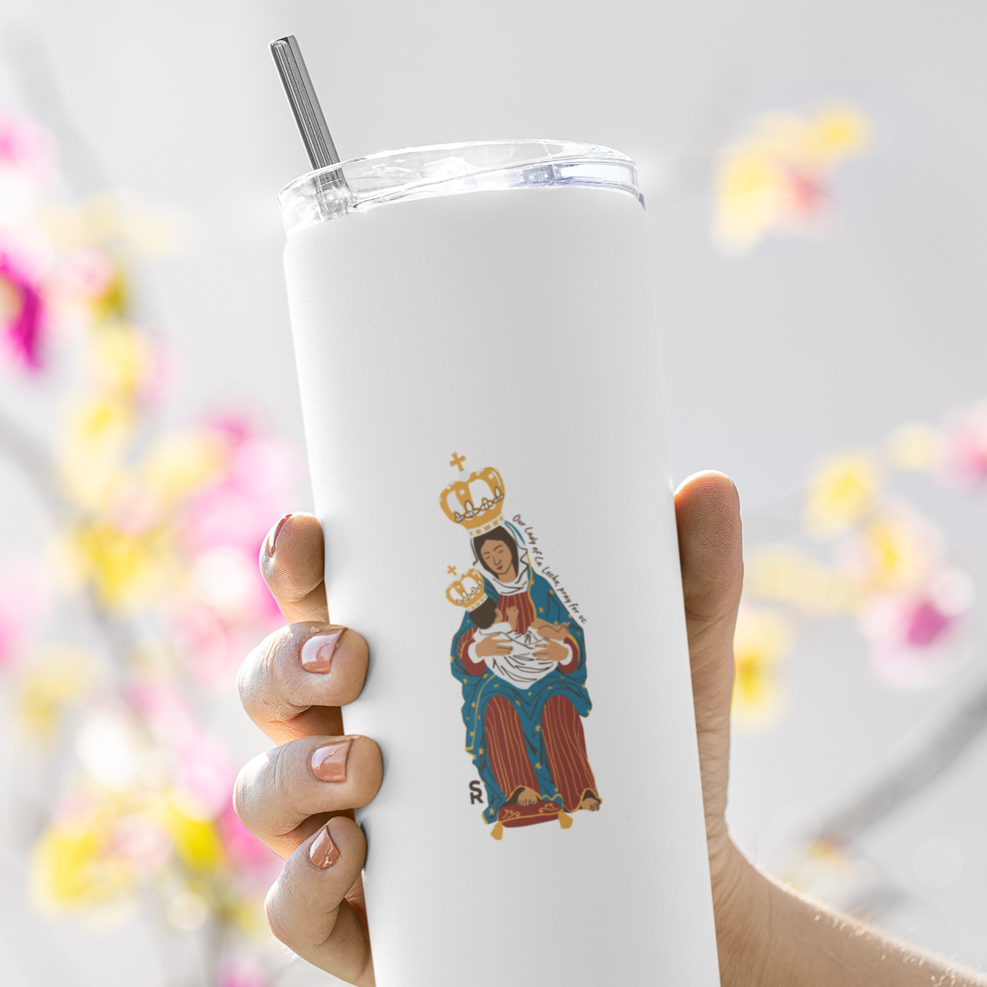 Sock Religious - Vendita all'ingrosso Adesivo - Adesivo Nostra Signora della Leche1