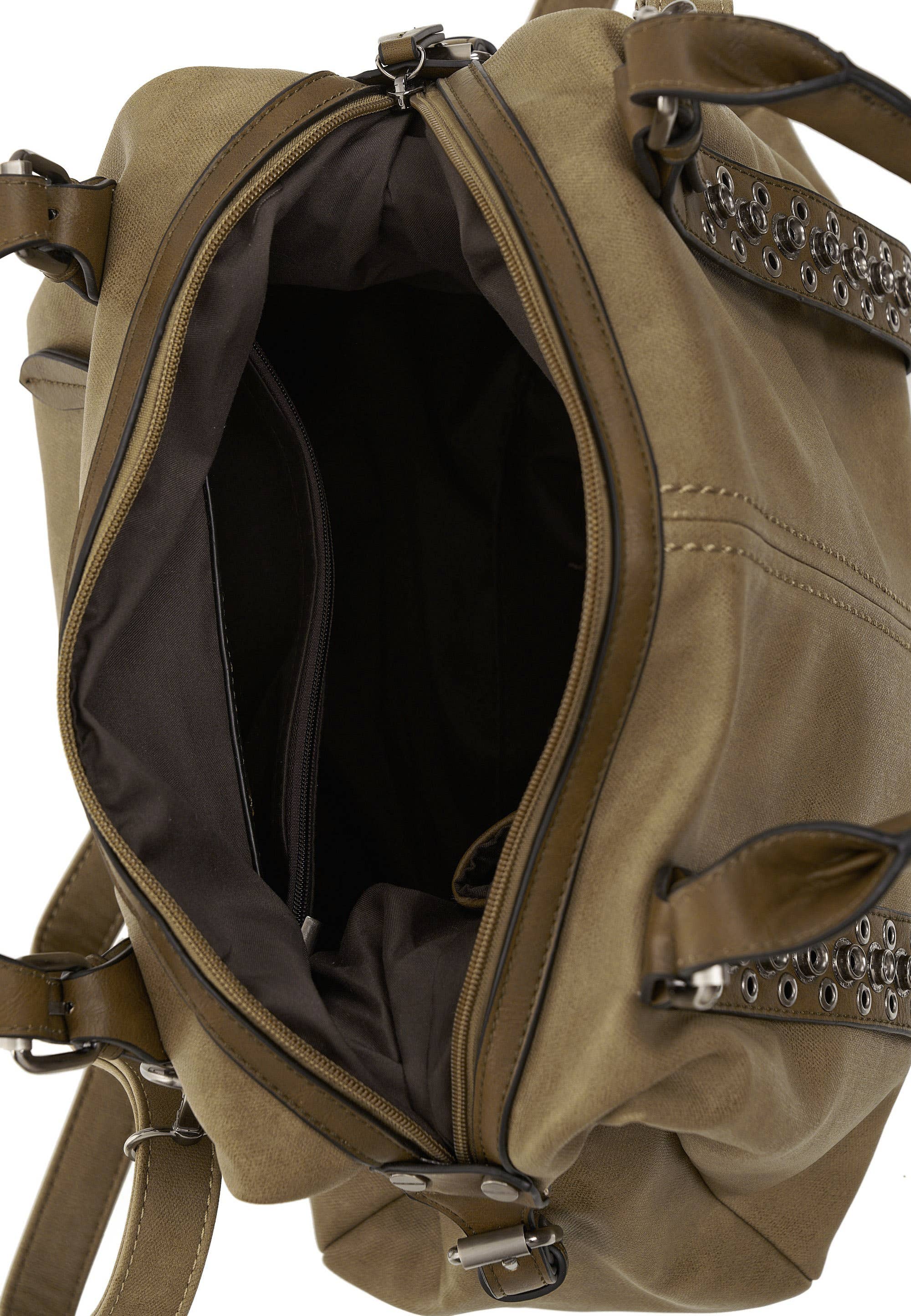 HJS - Wholesale Shoulder Bag - Women's - Shoulder bag 'FREMONT' - with tasteful stud design13