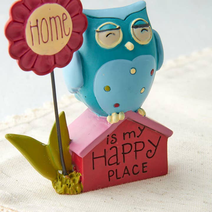 Resin Mini Home is My Happy Place Figurine for wholesale by Factory Direct Craft