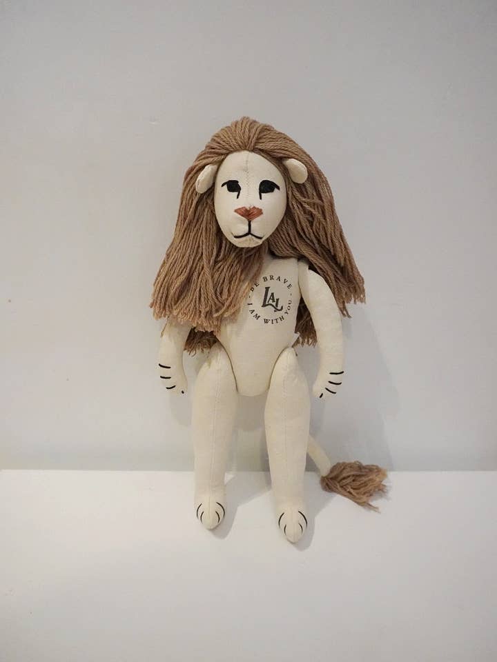 Your Lion: Handmade Stuffed Companion for wholesale by Live As Lions