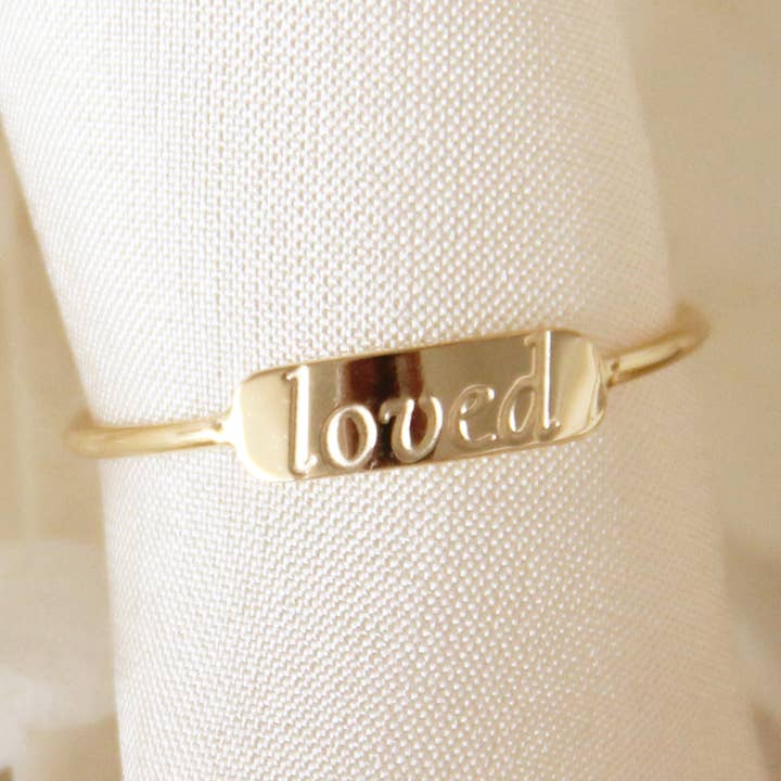 LoveStory Collection - Wholesale Band/Stacked Ring - Loved Ring, John 3:16, Christian Gift Jewelry0