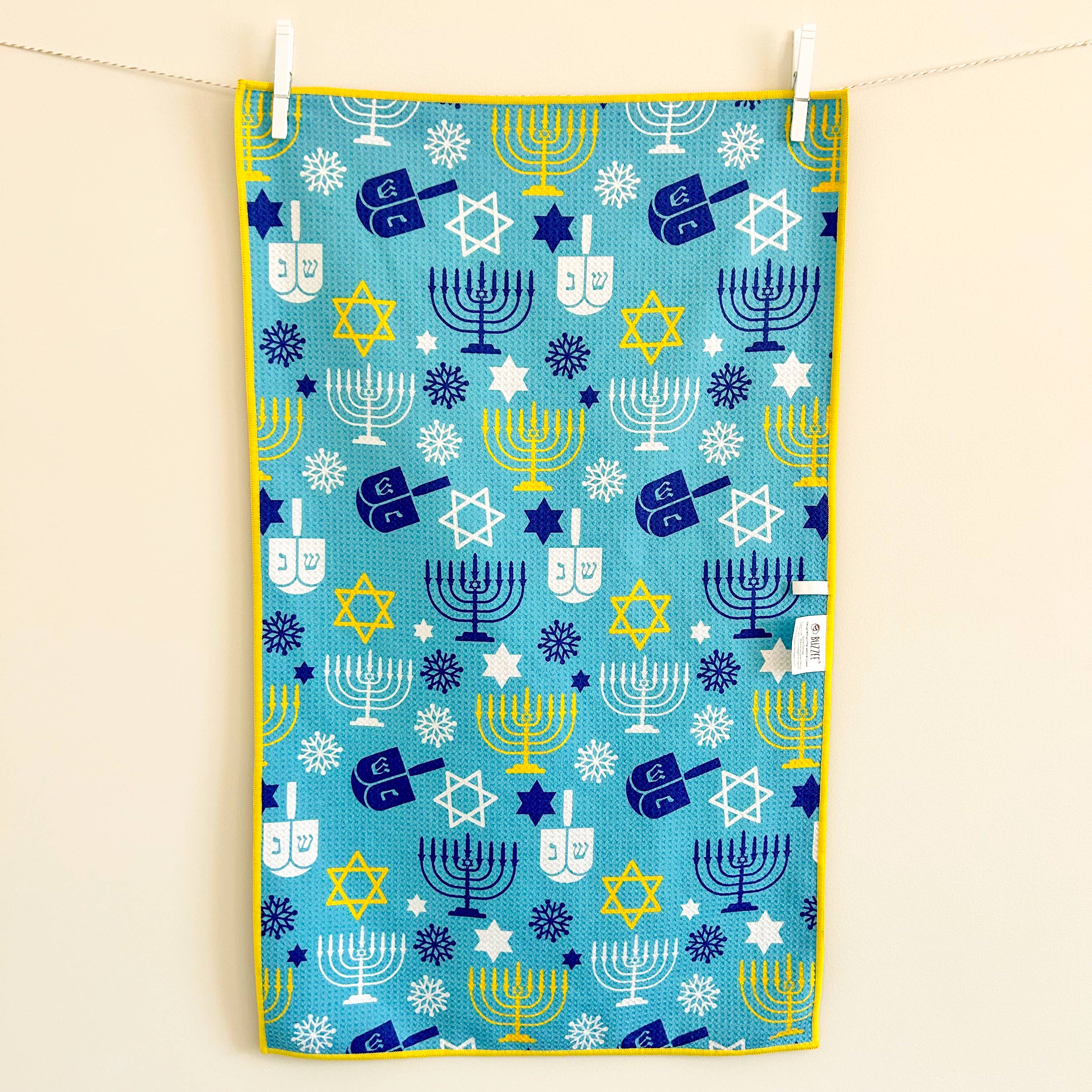 Buzzee - Vente Torchon - HANUKKAH - Serviettes à double face6