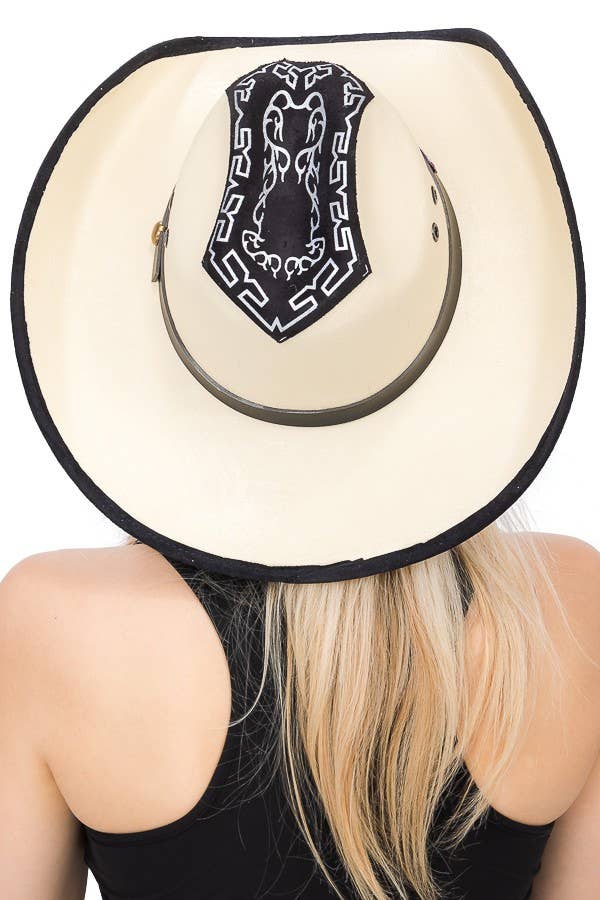 Cap Zone - Wholesale Cowboy Hat - Women's - Embroidered Vaquero Western Cowboy Hat15